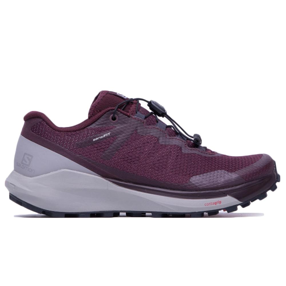 Chaussure Running Route Salomon Femme Violette - Salomon SENSE RIDE 3 W - France (9853-YFNCW)